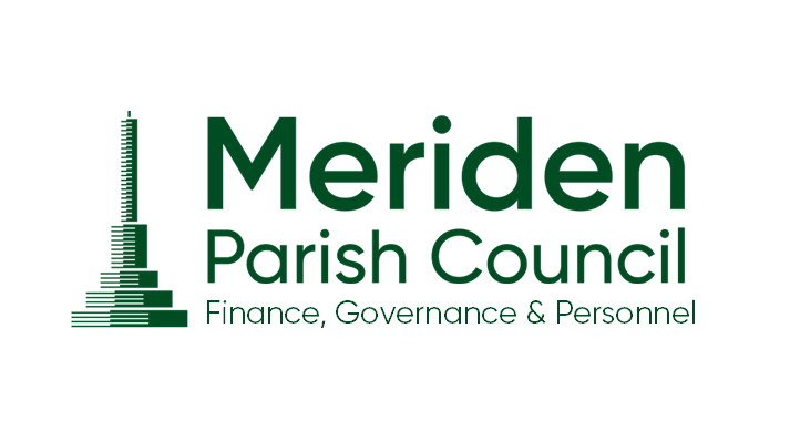 Smaller logo of Meriden Parish Council's Finance, Governance, and Personnel